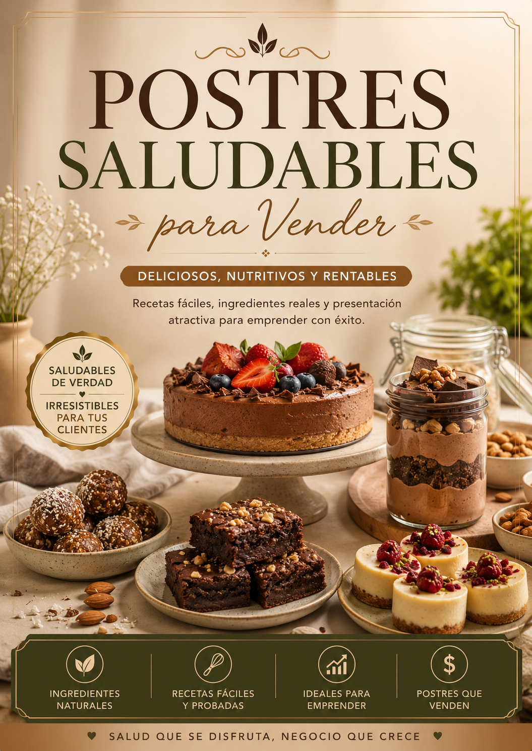 Postres Saludables para Vender
