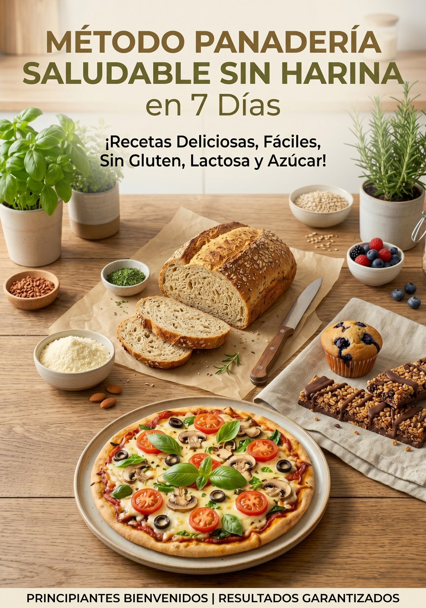Método Panadería Saludable SIN HARINA en 7 Días + Bonos