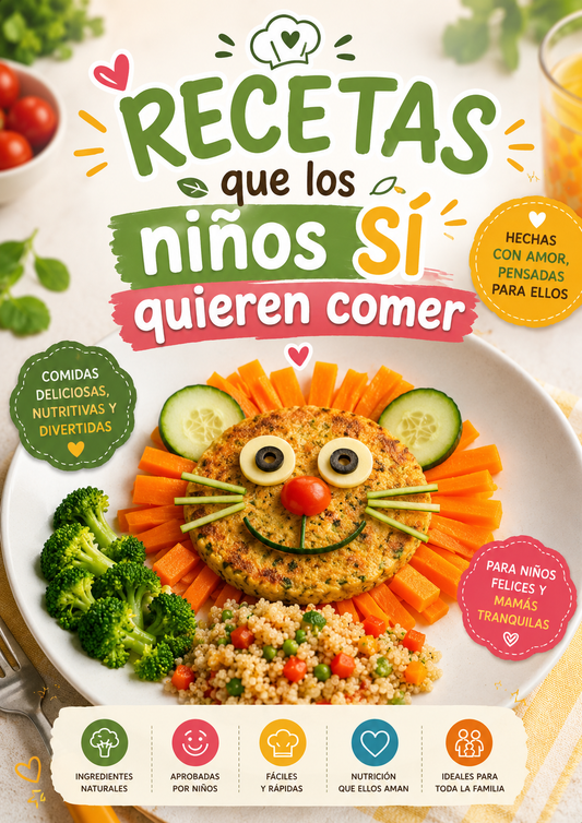 Recetas que los niños SÍ quieren comer
